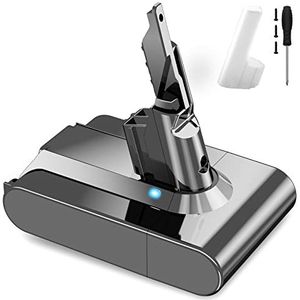 AIMAX Dyson 4000 mAh V7 reservebatterij voor Dyson stofzuiger SV11 Absolute Motorhead Trigger voor Dyson Animal V7 Pro V7 Fluffy Mattress 21,6 V voor Dyson Cordless Vacuum Lilion accu