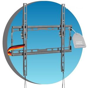 ADVANconnect Support TV Mural, Max. VESA 400x400 mm, Max 45kg, Universel inclinable pour téléviseurs 32-70 Pouces Plats et incurvés, Noir