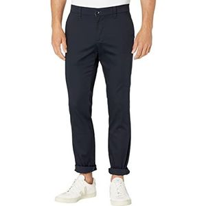 Armani Exchange Broek met rechte pasvorm, casual broek voor heren, Donkermarineblauw