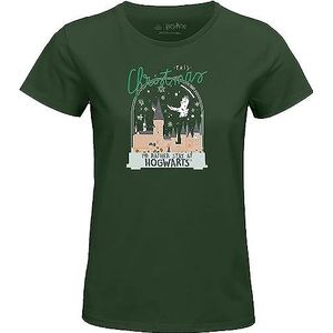 HARRY POTTER T-shirt voor dames, groen, XL, Groen