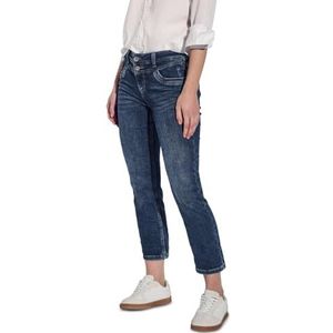 Street One Denim Jane 2-knopf 49_59 Jeans 7/8 Casual Fit Dames, Donkerblauw gewassen