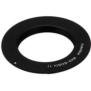 Fotodiox FC10 lensadapter compatibel met M42 x 1 mm type 1 lenzen op EOS EF en EFS camera's - incl. Gen10 focusbevestiging chip