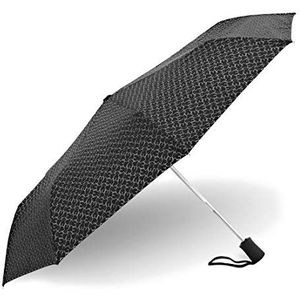 Tous Unieke zachte opvouwbare paraplu, zwart, talla única, zwart.