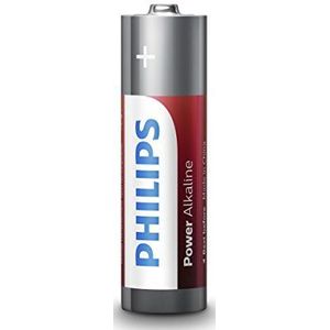 PHILIPS LR6P4B/05 AA alkaline batterijen, 4 stuks, 1,5 V