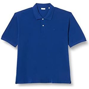 Seidensticker Regular Fit Poloshirt met korte mouwen voor heren, Blauw