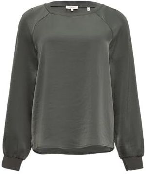 s.Oliver 2158758 Dames satijnen blouse met lange mouwen, 9826