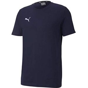 Puma Teamgoal Casuals Tee Blauw T-Shirt - Sportwear - Volwassen