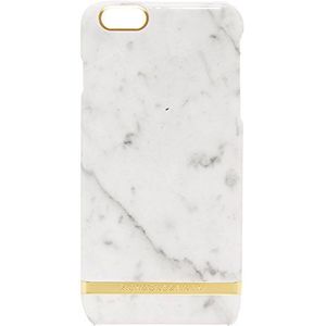 Richmond & Finch IP6-0144 Marble Glossy beschermhoes voor Apple iPhone 6 Plus/6S Plus Carrara wit