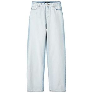 NAME IT Nlffrontizza Dnm Hw Rechte broek Meisjesbroek, Lichtblauw jeans