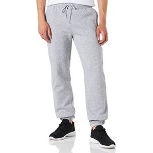 Build Your Brand Heavy sweatpants voor heren in zwart of grijs maten S tot 5XL, grijs gemêleerd (00431)