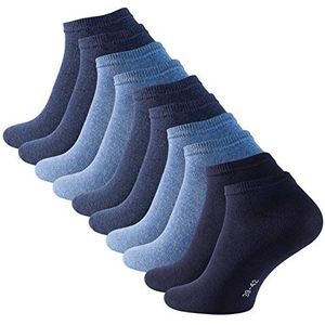 STARK SOUL Sneaker Socken dames Sokken, 10 paar - blauwe tinten, 35-38 EU