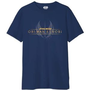 Obi-Wan Kenobi Star Wars T-shirt - Jedi logo, Marine.