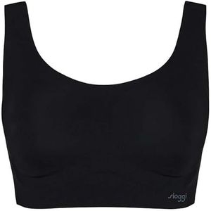 Sloggi tanktop dames, Bruin - donker pak