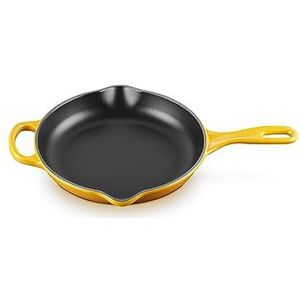 Le Creuset Signature Skillet van geëmailleerd gietijzer, rond, Ø 23 cm, 1,93 kg, Nectar, 20182236720422