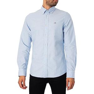 GANT Oxford Slim Shirt Heren, Lichtblauw