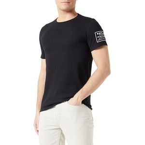 Replay M6651 T-shirt voor heren, Zwart 098