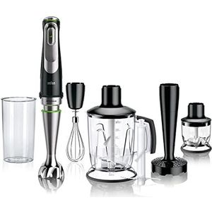 Braun MultiQuick 9 MQ 9147X 0,6 l Staafmixer 1200 W Zwart, Roestvrijstaal