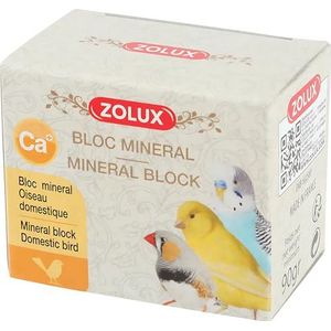 Zolux Bloc Minerale zouten voor vogels, 90 g