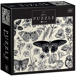 Bloemen nr. 3 tot 500 stukjes Jigsaw puzzel voor volwassenen