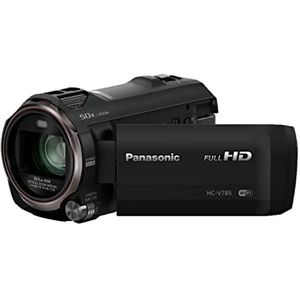 Panasonic HC-V785EG-K Full HD Camcorder (Full HD Video, 20x Opt, Zoom, Opt, Beeldstabilisatie, WiFi, Full HD Slow Motion) zwart