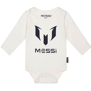 Messi Body à Manches Longues Bébé Enfant Blanc Rot-Vêtements Officiels Enfants Bébé et Toddler Underwear Set pour Bébés, blanc, 18-24 mois