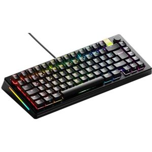 Glorious Gaming GMMK 3 PRO HE: responsief toetsenbord, Hall-effect, modulaire aluminium behuizing, 8K pollingsnelheid, MX en magnetische schakelaars (hot swap), modulaire afdichtingen, TKL 75%, Duits