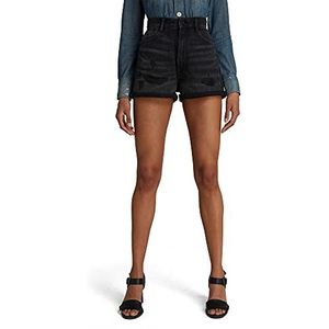 G-STAR RAW Tedie Ultra High Damesshorts, zwart.