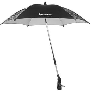 Badabulle Universele parasol, verstelbaar, voor kinderwagen en kinderwagen, diameter 80 cm, zwart