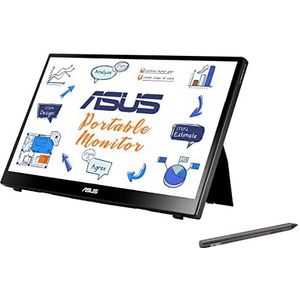ASUS Zenscreen Ink MB14AHD - 14 inch FHD touchscreen laptop monitor - thuiswerk of gaming - touchscreen met 10 punten - stroomvoorziening via USB-C/Micro HDMI - IPS - 1920 x 1080 - flikkervrij - pen