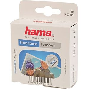 Hama Dispenser voor zelfklevende punten (500 fotohoeken, diameter 10 mm, papier/viskose) transparant