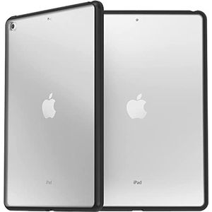 OtterBox Voor Apple iPad 10,2 inch (7e generatie 2019 / 8e generatie 2020 / 9e generatie 2021), schokbestendig, dunne beschermhoes, serie Sleek Case, transparant/zwart - levering zonder verpakking