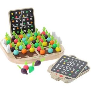 vilac - Sudoku van groenten - Oogstdag - Educatief spel - Logica leren - 3 moeilijkheidsniveaus - Uniek design - voor kinderen vanaf 5 jaar
