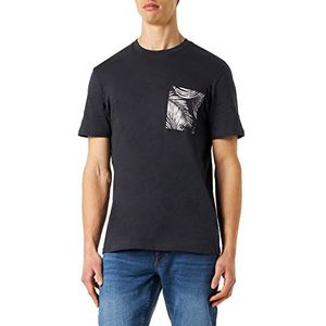 Only & Sons Onsperry Life Reg Leaf SS Pockettee Noos T-Shirt Homme, Bleu marine foncé., S