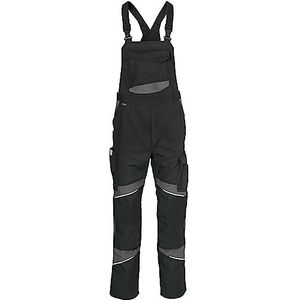 KÜBLER Workwear Kübler Activiq tuinbroek voor heren, katoen + renforcé katoen, zwart/antraciet
