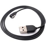 SYSTEM-S USB 2.0 kabel 100cm voor Aftershokz Aeropex draadloze hoofdtelefoon zwart