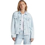 G-STAR RAW Casual denim jas damesjassen, Blauw (Sun Faded Piscina Blue D24347-D536-G319)