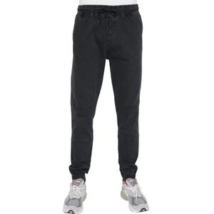 Trendyol Heren joggingbroek normale taille grijs 34W, grijs.