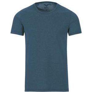 Trigema T-shirt pour femme en coton/élasthanne, Mélange de jeans., S