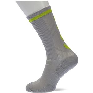 hummel Elite Indoor Sock Low Pa Unisex, grijs.