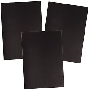 Baker Ross FX433 schetsboek, A4, zwart, 3 stuks