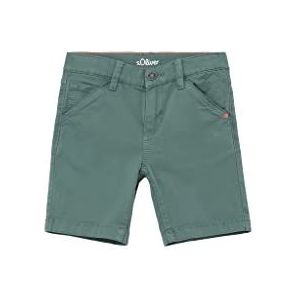 s.Oliver Bermuda, loose fit schep bermuda, loose fit schep voor jongens, Blauw/Groen