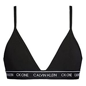 Calvin Klein Driehoek ongevoerd damespad, zwart.
