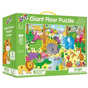 Galt Toys, reuzenvloerpuzzel – jungle, vloerpuzzels voor kinderen, vanaf 3 jaar