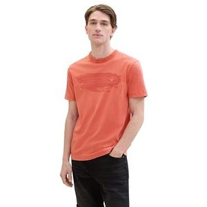 TOM TAILOR T-shirt pour homme, 26202 - Flamingo Flower, L