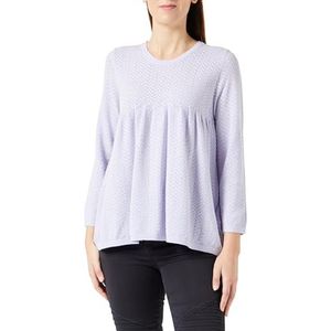 LIBBI Gebreide tuniek voor dames, Lila., XL