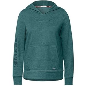 Cecil B301999 Hoodie voor dames, Ponderosa Pine Green Melange