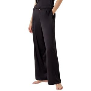 Emporio Armani Emporio Armani Losse kanten broek voor dames, trainingsbroek voor dames (1 stuk), zwart.