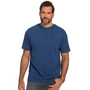 JP 1880 Heren T-shirt met korte mouwen grote maten 818333, marineblauw, 3XL, Navy Blauw