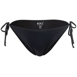ROXY Klassieke bikinibroek voor dames met strik aan de zijkant, Antraciet
