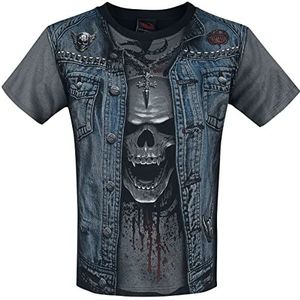 Spiral - Thrash Metal - T-shirt intégral noir, Noir, 3XL